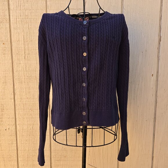 Lilly Pulitzer Cable Knit Cotton Cardigan - Picture 1 of 11